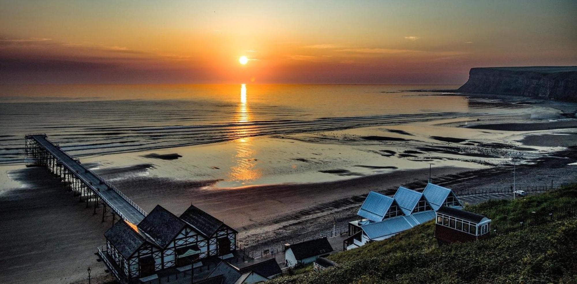 Captain'S Deck Beach Balcony Perfectlysaltburn Saltburn-by-the-Sea Exterior foto