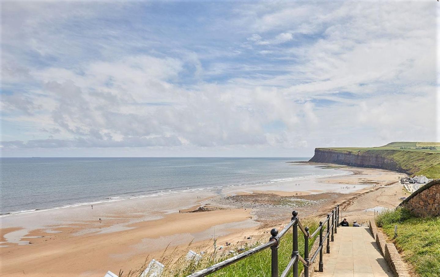 Captain'S Deck Beach Balcony Perfectlysaltburn Saltburn-by-the-Sea Exterior foto
