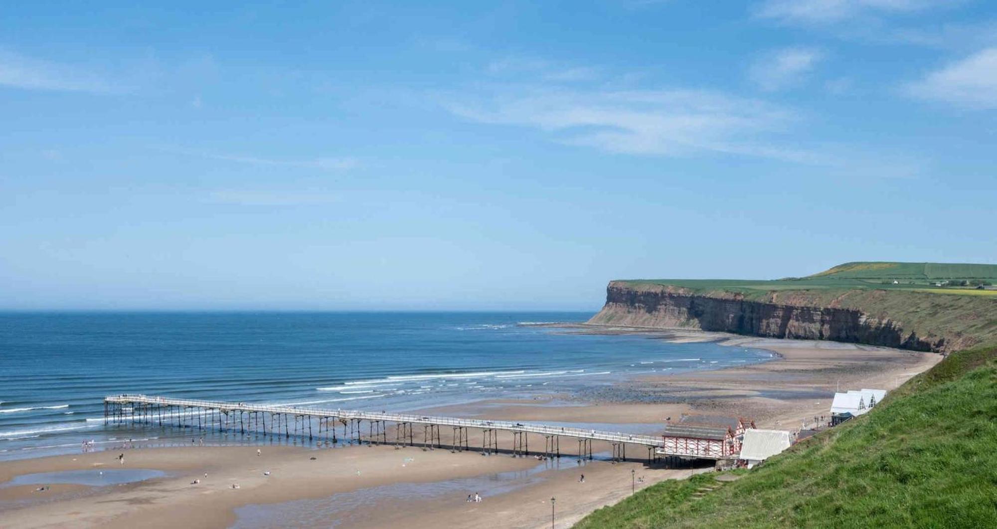 Captain'S Deck Beach Balcony Perfectlysaltburn Saltburn-by-the-Sea Exterior foto