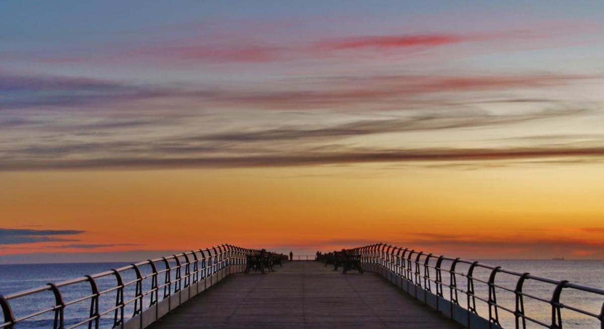 Captain'S Deck Beach Balcony Perfectlysaltburn Saltburn-by-the-Sea Exterior foto